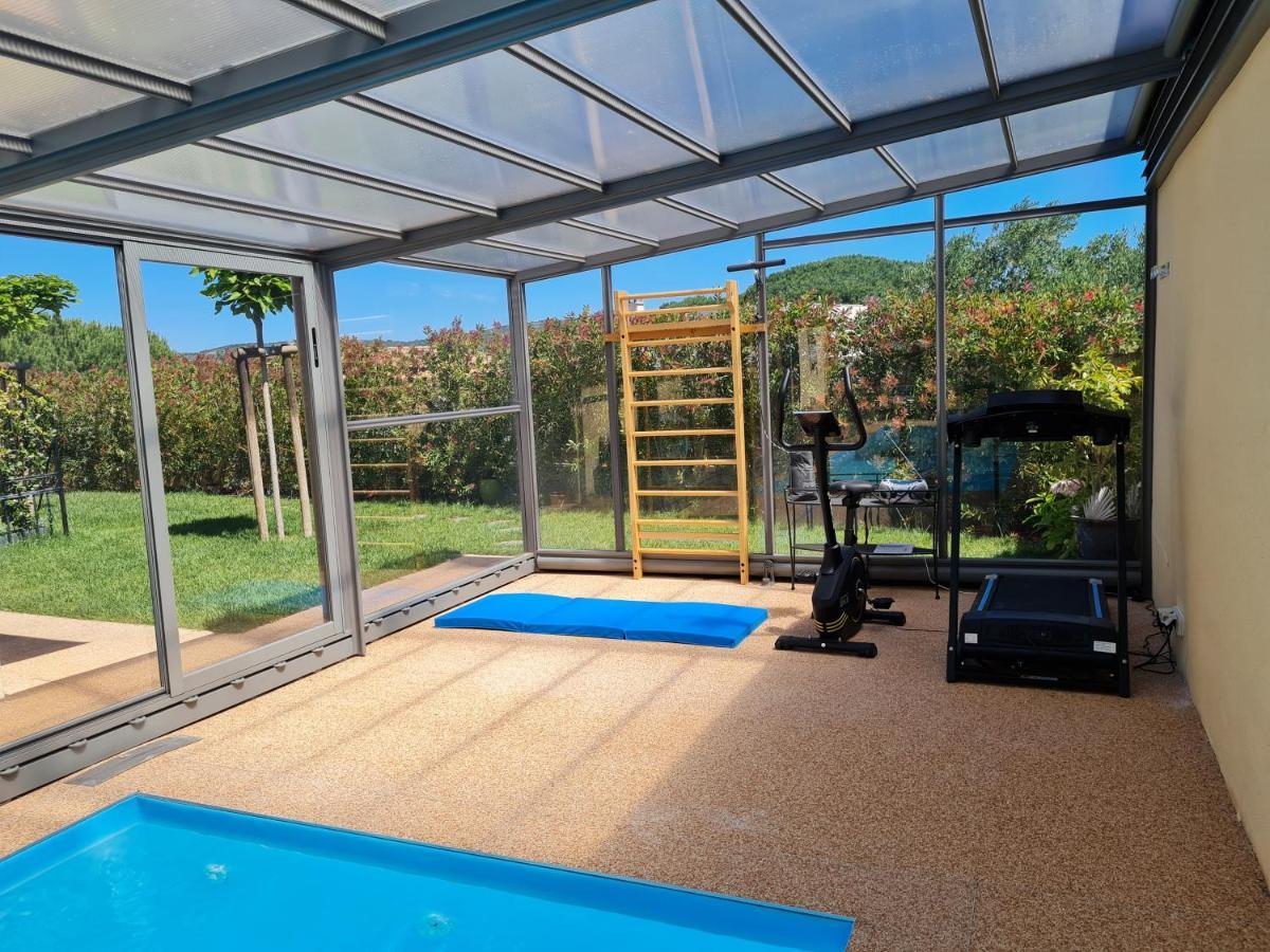 Chambres D'Hotes B&B La Bergeronnette Avec Piscine Couverte Chauffee Bizanet Exteriér fotografie